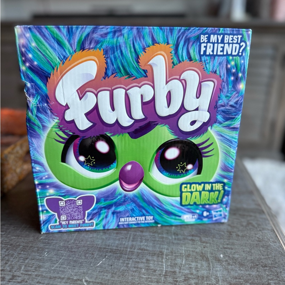 Furby Interactive Toy with Glow in the Dark Feature new unopened box